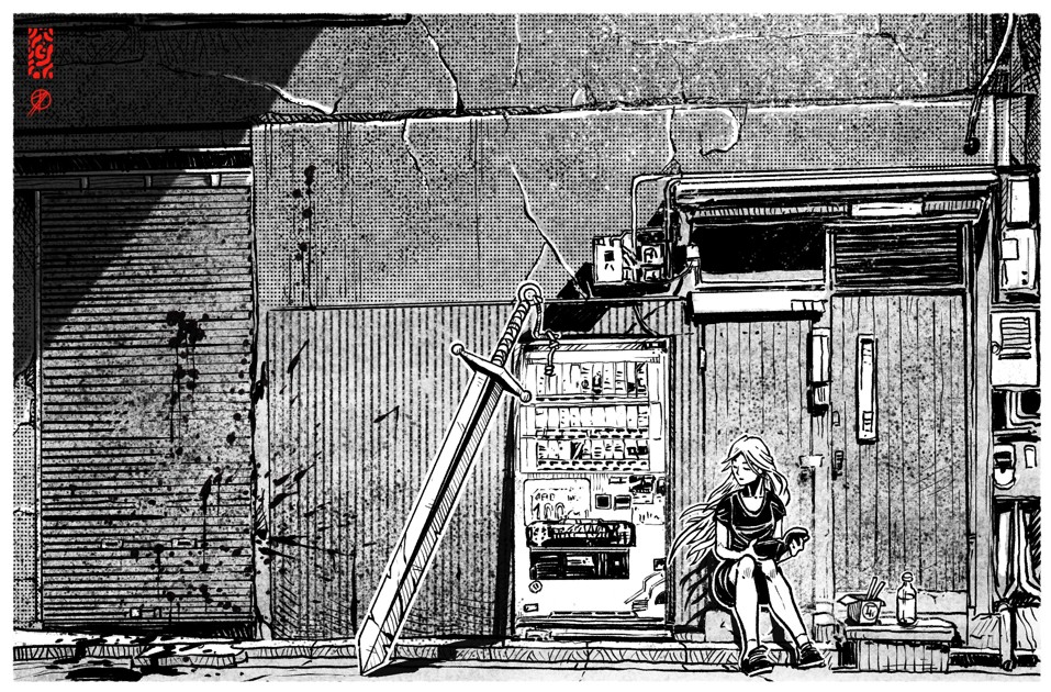 Espera en el callejón